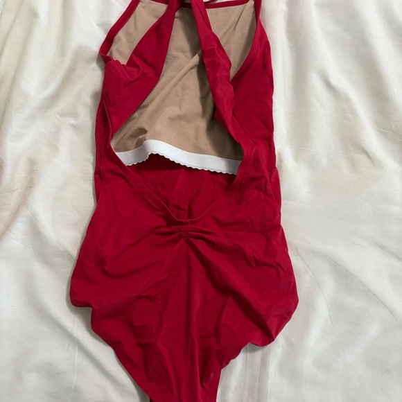 Red ballet leotard - Picture 2 of 3